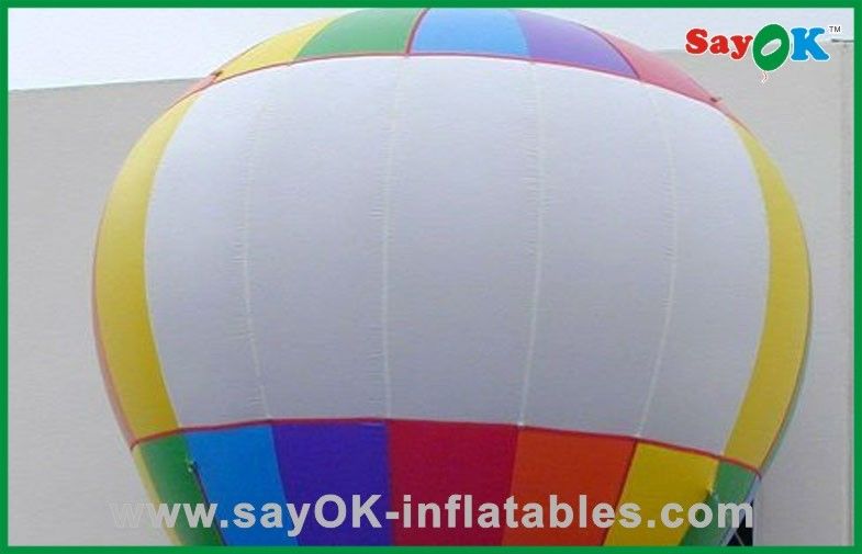 Custom Rainbow Inflatable Grand Balloon For Holiday Decorations
