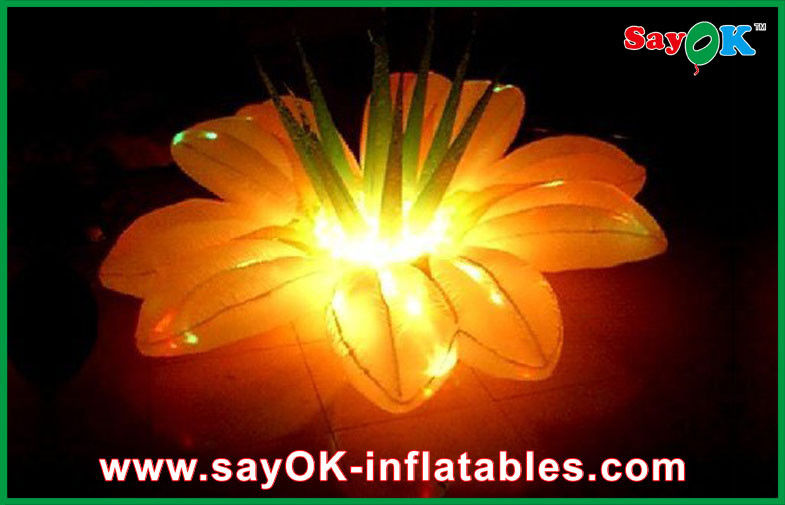 Flower Shape Inflatable Lighting Decoration Wedding Inflatable LED Light