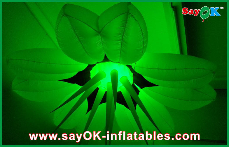 Flower Shape Inflatable Lighting Decoration Wedding Inflatable LED Light