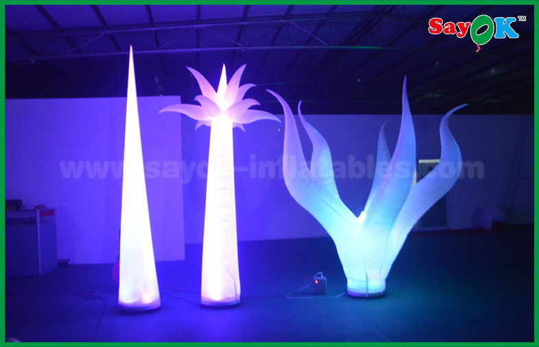 Club Party Inflatable Lighting Decoration Inflatable Tree / Plant