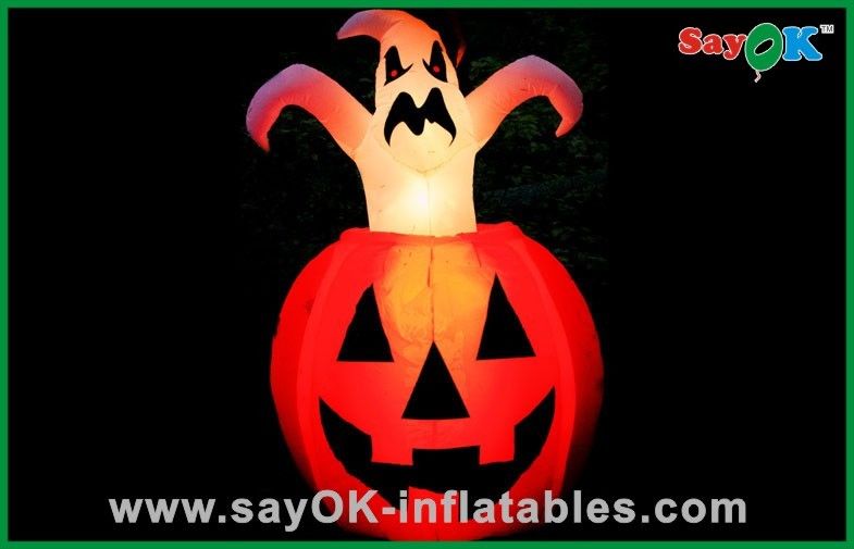 Cute Large Inflatable Pumpkin Halloween Airblown Inflatables For Children