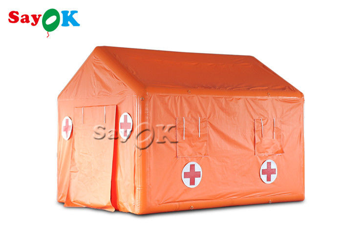 Field Hospital Tent PVC Tarpaulin Emergency Inflatable Medical Tent Waterproof