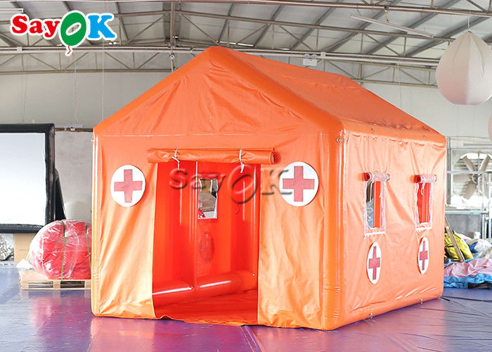 Field Hospital Tent PVC Tarpaulin Emergency Inflatable Medical Tent Waterproof