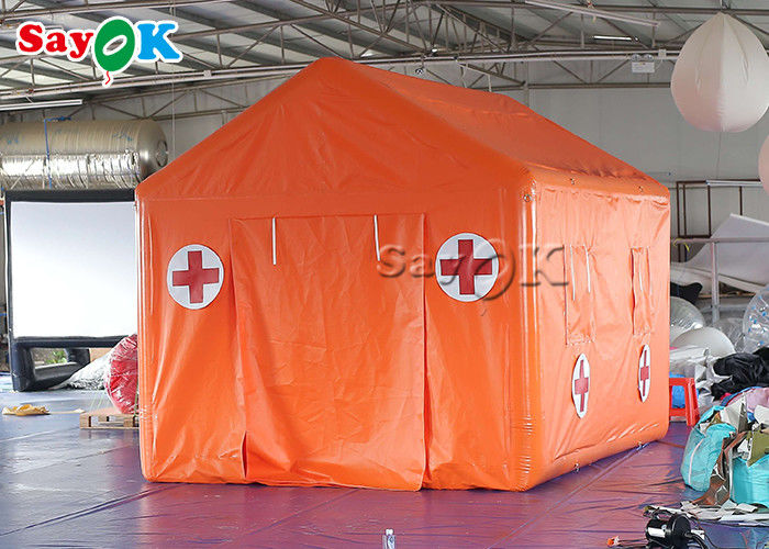 Field Hospital Tent PVC Tarpaulin Emergency Inflatable Medical Tent Waterproof
