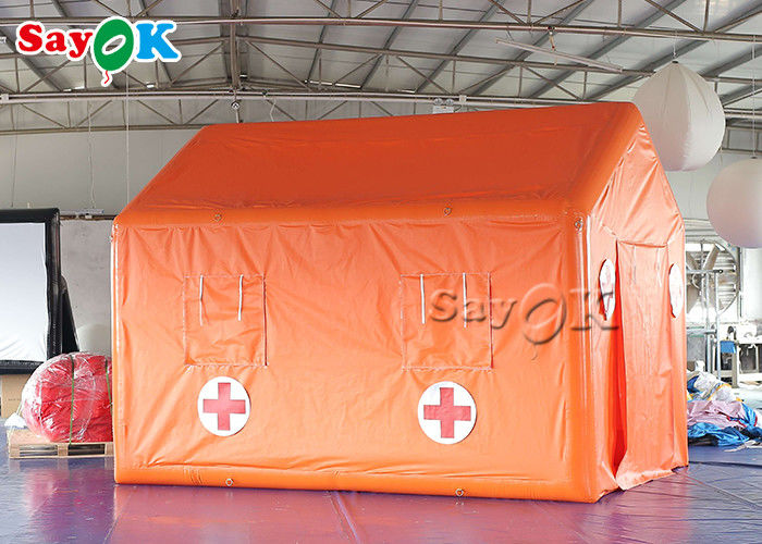 Field Hospital Tent PVC Tarpaulin Emergency Inflatable Medical Tent Waterproof
