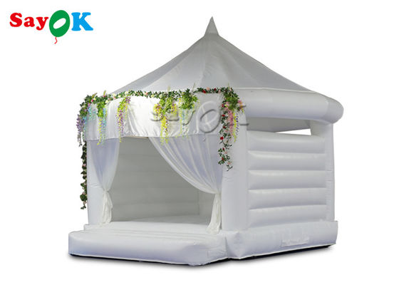 5x5x4.7mH PVC mariage saut à l'air gonflable rebond