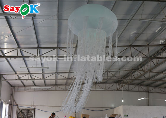 Décoration d'éclairage gonflable en tissu de nylon 190T avec télécommande