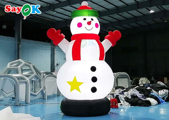 ornements gonflables de Noël de tissu de 210D Oxford pour la décoration d'activité