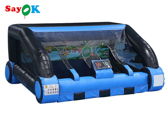 Jeux de Mini Shooting Gallery Inflatable Ips de partie pour le terrain de jeu d'enfants d'adultes
