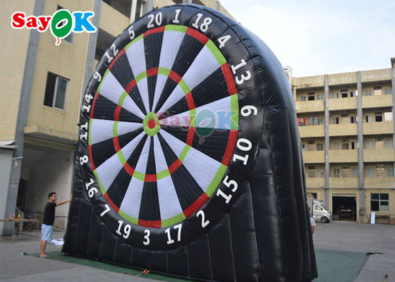 cible gonflable du football de jeux de sports de tissu de 19.7ft 210D Oxford