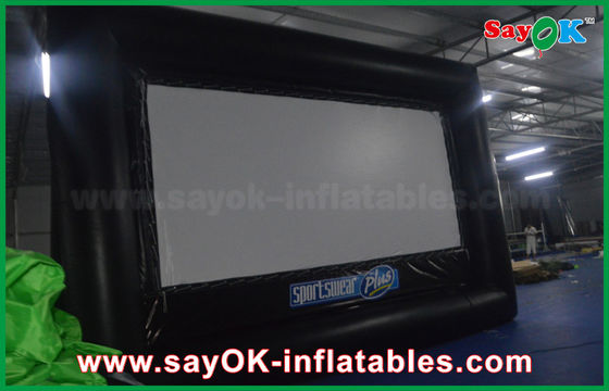 Écran gonflable de projecteur cinéma gonflable de film de Protable de PVC de 6 x de 3.5m/tissu d'Oxford pour la location
