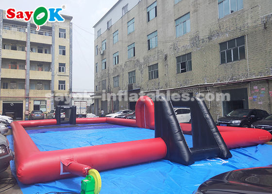 20*10*2m Étarpe en PVC Jeux de sport gonflables / Champ de football gonflables