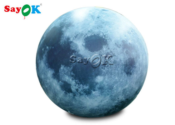 Éclairage de jardin à LED Ballon lunaire gonflable de 3 m