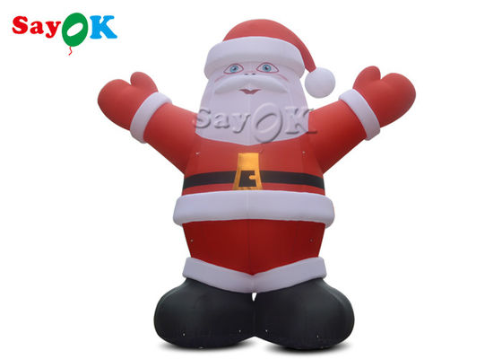 Décorations de vacances 6m en pvc le Père Noël gonflable