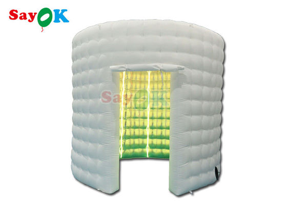 ROHS Photo Booth blanche gonflable Photo Booth murale arrière-plan de selfie
