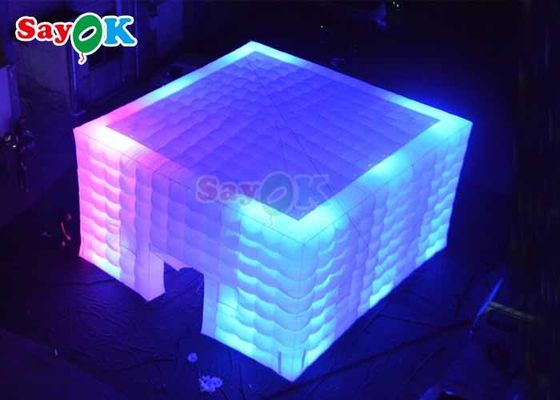 Commercial Club de nuit Blanc Fête Tente pneumatique Grand club de nuit gonflable Pour les événements en plein air