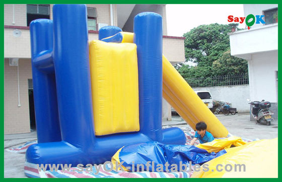 Jouets commerciaux gonflables à l' eau, bâches PVC gonflables, glissière gonflable à l' eau
