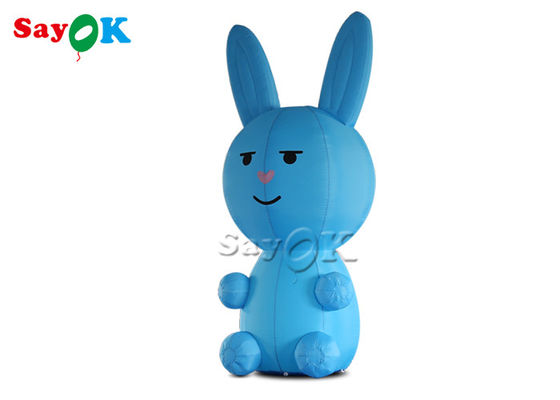 Des personnages de dessins animés gonflables Jumbo Blow Up Blue Bunny