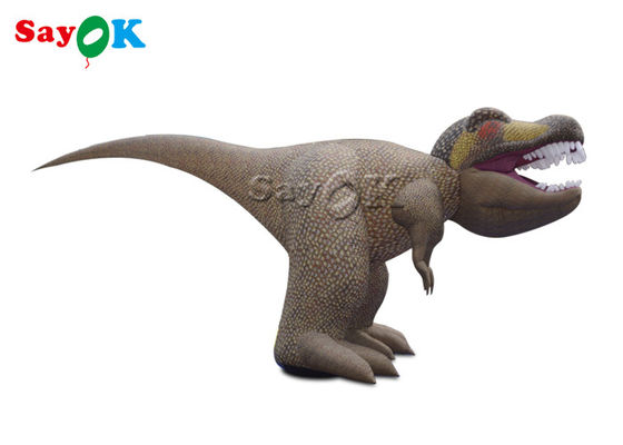 Dinosaure gonflable de Noël 5m 15ft mascotte gonflable T-Rex Tyrannosaurus Dinosaure pour l'exposition