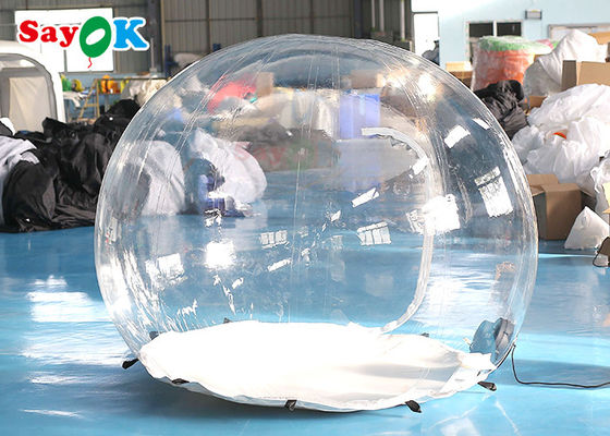 Tente de camping à bulles gonflables transparente Tente à bulles gonflables Camping familial Fêtes dans le jardin Regarder les étoiles
