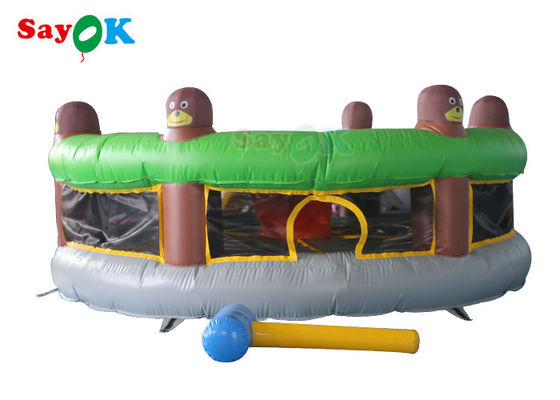 PVC de jouets gonflables adultes d'enfants le grand battent une location gonflable de jeux d'accessoires de ceinture de taupe