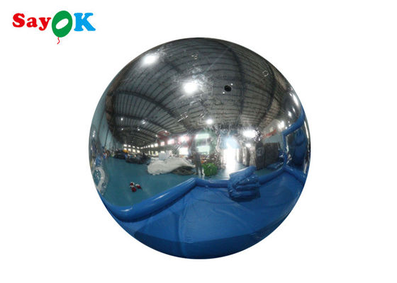 Boule de miroir en or personnalisée en PVC en argent gonflable Boule de miroir géante Sphère de miroir décoratif