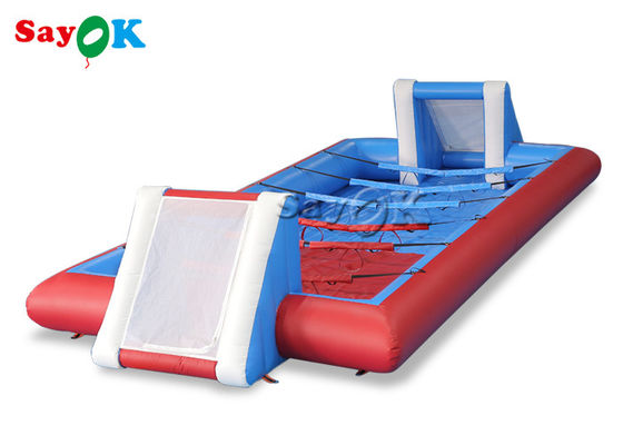 10x5m 30x15ft Portable Jeux de sport gonflables Champ de football avec souffleur